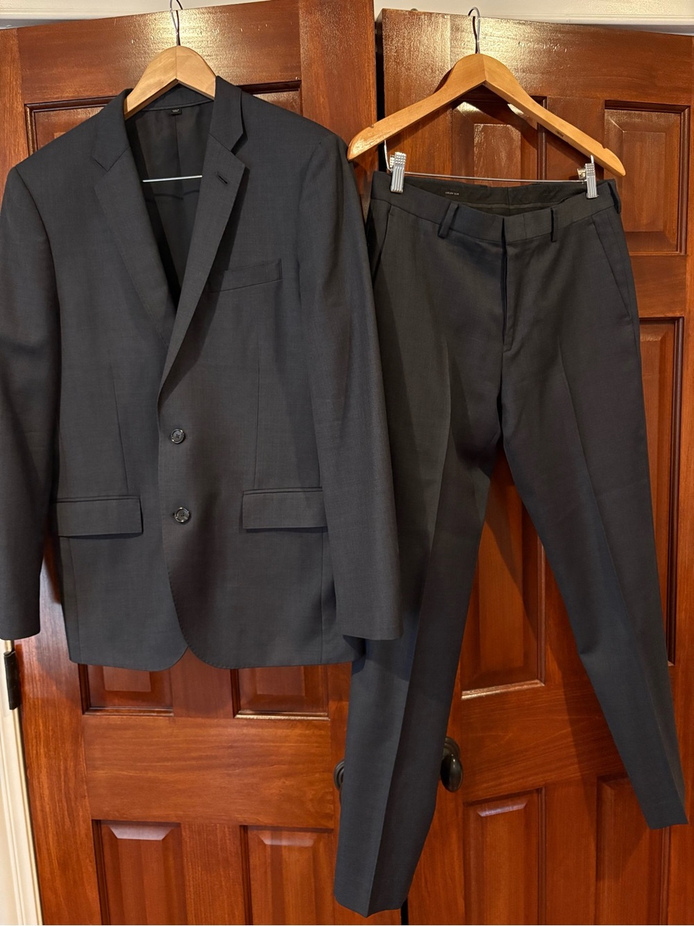 J. Crew Ludlow Slim-fit Navy Suit (jacket & pants) in Italian wool